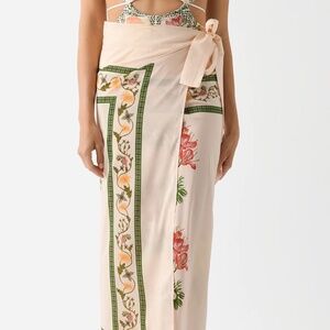 AGUA BY AGUA BENDITA  Women's Lavanda Bisuteria Pareo with Bag